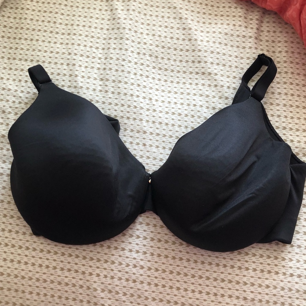 Lane Bryant back smoothing black bra 40F